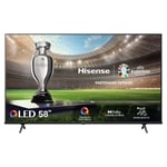 HISENSE Téléviseur 4K QLED 58'' 146 cm 58E77NQ