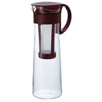 Hario Cold Brew Coffee Pot Mizudashi 1000ml, 1 liters, Brown, Large