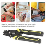 Wire Crimpers Multifunction Adjustable Yellow Wire Stripper Electrical For Wire