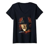 A Nightmare on Elm Street Freddy Worst Nightmare T-Shirt avec Col en V