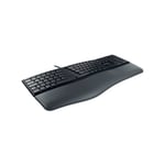 Cherry KC 4500 Ergo USB Wired Ergonomic Keyboard UK Black JK-4500GB-2