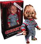 Bride of Chucky Scarred Child´s Play Talking Doll 15" Mega Scale Official Mezco 