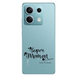 Coque pour Poco M6 PRO 4G silhouette super maman