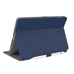 Speck Products Balance Étui Folio pour iPad (2019-2021) avec Support Bleu Marine/Gris