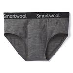 Smartwool Men's Brief, MEDIUM GRAY HEATHER, Extra Extra Large