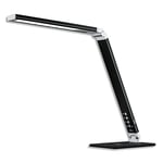 Hansa Lampe Led Magic Plus - variateur noir tête L31 x H1,4 P4 cm bras H36,5 socle L12,5 P18,5