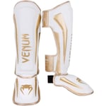 VENUM: ELITE STANDUP BENSKYDD - VIT/GULD (Medium)