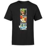 Pokemon Generation 6 Intro Men's T-Shirt - Black - 4XL