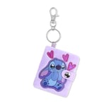 Disney Stitch Mini Journal Porte-clés en forme de cœur Rose Taille unique Décontracté, rose, Taille unique, Décontracté