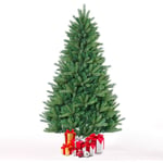 Sapin de Noël 210 cm artificiel classique vert Melk