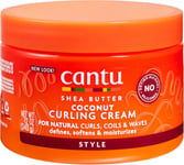 Coconut Curling Cream 340g - Styling, Nourishing, Frizz Control, Hydrating