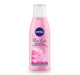 NIVEA MicellAIR 2 in 1 Rose Water Cleanser & Toner (200ml), Micellar Cleansing Water Toner + Cleanser, Waterproof Makeup Remover, Rose Water Toner for Thorough Cleansing