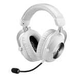 Logitech PRO X 2 LIGHTSPEED Wireless Gaming Headset - White