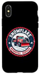 Coque pour iPhone X/XS Trump's Snowflake Removal Service de Noël festif