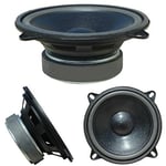 Master Audio 1 Mid WOOFER CW500/4 CW 500/4 Haut-Parleur 13,00 cm 130 mm 5" 40 Watts rms 80 Watts Max impédance 4 ohms pour Voiture 92 DB Suspension Souple Noir, 1 pièce