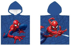 Lasten pyyhe Spiderman Hero Poncho 50x100 cm