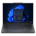 Lenovo ThinkPad E14 Gen 6 Intel® Core Ultra 5 125U-processor E-cores op til 3,60 GHz, P-cores op til 4,30 GHz, Windows 11 Home 64, 256 GB SSD M.2 2242 PCIe Gen4 TLC Opal