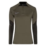 Nike Treningsgenser Dri-FIT Strike Drill - Grønn/Hvit Dame, størrelse Large