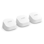 Amazon eero 6+ mesh Wi-Fi router | 1.0 Gbps Ethernet | Coverage up to 420 m2 | Connect 75+ devices | 3-Pack | 2022 release