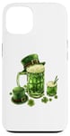 iPhone 13 St. Patricks Day Paddys Design Fun to Beers Whiskey Party Case