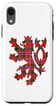 Coque pour iPhone XR Clan MacAlister Tartan Nom de famille écossais Scotland