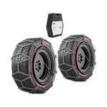 MSW Lumiketjut - 4WD (4x4) 16 mm EN 16662-1 renkaan koot: 9×15 / 245/65 r17 255/50 r19 jne.