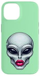 iPhone 14 Alien with Full Beautiful Lips Case