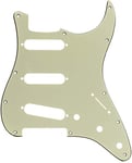 Fender American Standard Strat 11 Hole Pickguard 3-Plis Mint Green