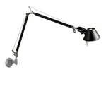 Artemide - Tolomeo Mini Vägglampa, Svart Sockel E27 - Vägglampor - Giancarlo Fassina,Michele De Lucchi - Svart