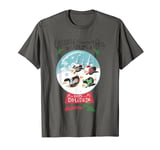 DreamWorks Madagascar Penguins Crashing Through the Snow T-Shirt