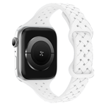 Apple Watch Ultra 1/2 (49mm) Armband Weave - Vit