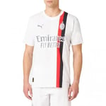 AC Milan - Away Match Shirt, Season 23/24, White, Adult, Unisex, XL