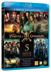 Pirates Of The Caribbean 1-5 Box