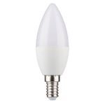 Paulmann Ampoule LED Bougie 5,5W = 40W E14 Opale Mat 460lm Blanc Chaud 2700K