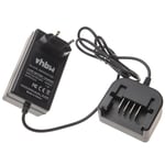 vhbw Chargeur compatible avec Worx WX175, WX170.6, WX175.1, WX175.9, WX176, WX176.3, WX176.9, WX178, WX178.1 batteries Li-ion d'outils