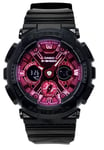 Casio G-Shock Burgundy Dial Quartz Sports 200M Ladies Watch GMA-S120RB-1A