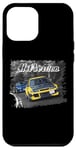 Coque pour iPhone 12 Pro Max CP9A Racing CAR jaune vs bleu