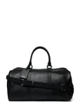 Polo Ralph Lauren Smooth Leather Duffel Svart