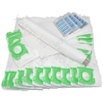 20 DUST BAGS For SEBO Vacuum Hoover FILTERS AIR FRESHENERS SERVICE KIT X1 X4 X5