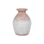 BigBuy Home Vase White Iron 27.5 x 27.5 x 36.5 cm