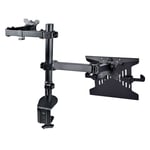 StarTech.com Monitor Arm with VESA Laptop Tray, For a Laptop (4.5kg/9.