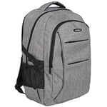 Rockland Sac à dos unisexe professionnel USB pour ordinateur portable, gris, L, Clapet