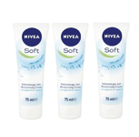 3 X Soft Refreshingly Soft Moisturising Cream 75ml