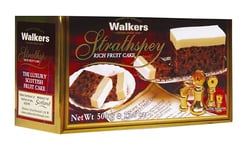 Walker's Shortbread Strathpey Rich Fruit Cake - Traditional Scottish Recipe, Premium Quality, Moist and Delicious, 500g