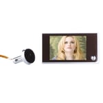 Widescreen dörrkamera med 3,5" skärm
