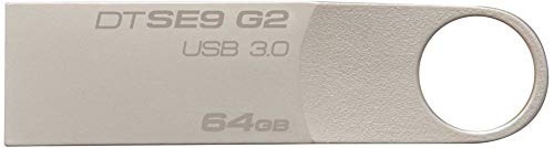 Kingston - DTSE9G2 - Clé USB 3.0 - 64 Go - DataTraveler SE9 G2 - Argent