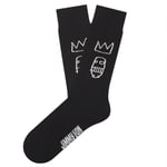 Chaussettes - Jimmy Lion - Basquiat Sugar Ray Robinson - Svart - Vuxen - Blandat