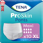 TENA Pants Maxi - Incontinence Pants - Extra Large - 1 Pack of 10 