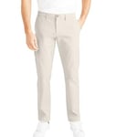 DOCKERS Men's Smart 360 Flex Chino Tapered Pants, Egret, 31W / 32L