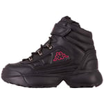 Kappa SHIVOO Ice Hi K Unisex Kids Chaussure de Course sur Route, 1122 Black Pink, 25 EU